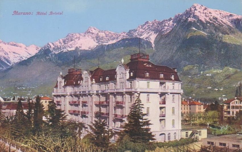 Merano: Hotel Bristol.