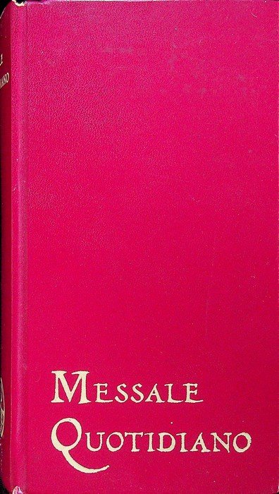 Messale quotidiano.