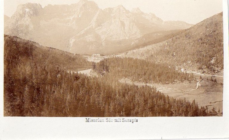 Misurina sÃ¨e mit Sorapis.