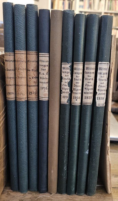 Mittheilungen des Deutschen und Ã–sterreichischen Alpenvereins.