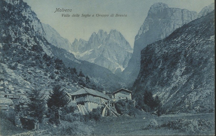 Molveno - Valle delle Seghe e Gruppo di Brenta.