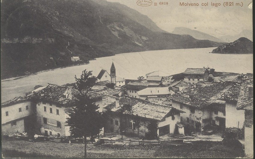 Molveno col lago.