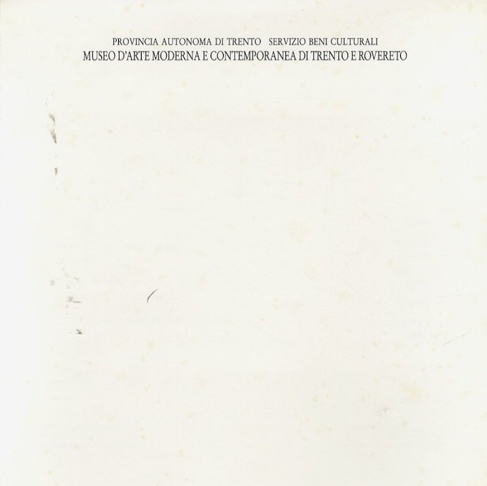 Museo d'arte moderna e contemporanea di Trento e Rovereto.