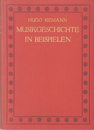 Musikgeschichte in Beispielen.