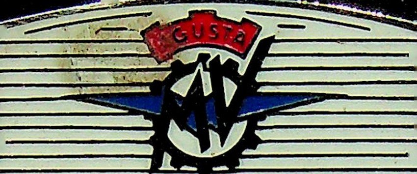 MV: Meccanica Verghera: Agusta: placchetta metallica. | Immagine principale