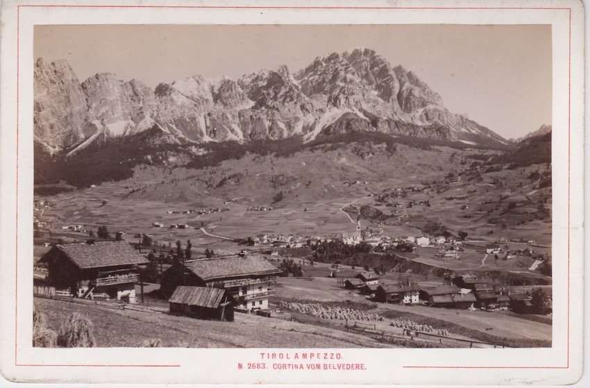 N. 2683 Tirol-Ampezzo - Cortina vom Belvedere.
