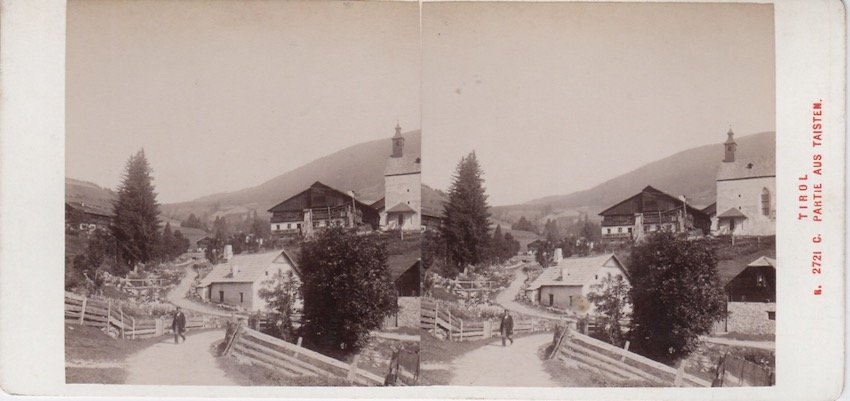 N. 2721 C. Tirol - Partie aus Taisten.