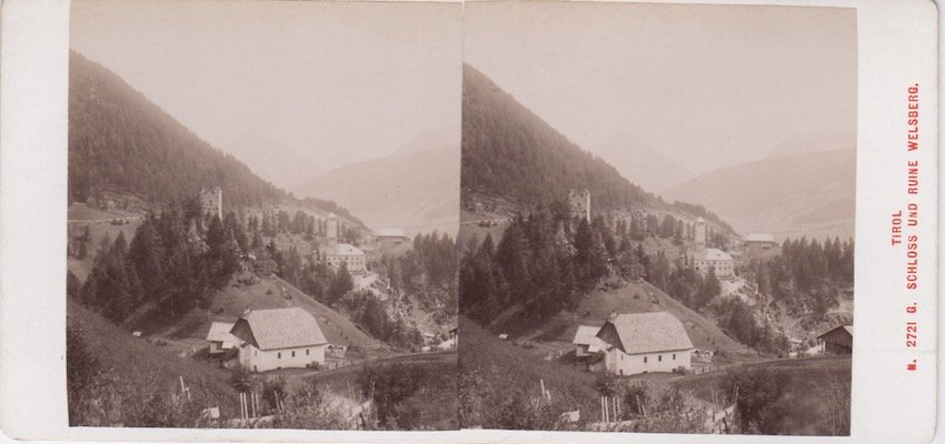 N. 2721 G. Tirol - Schloss und Ruine Welsberg.