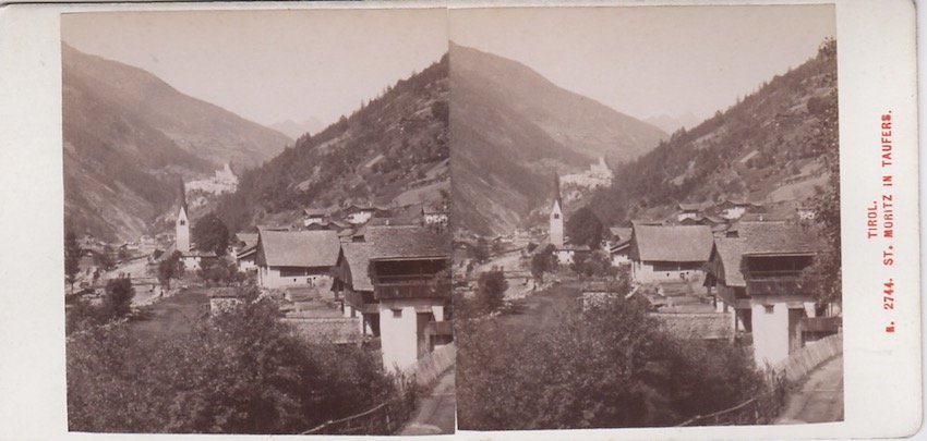 N. 2744 Tirol - St. Moritz in Taufers.