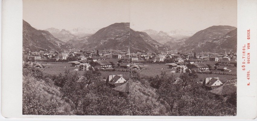 N. 4709. SÃ¼d - Tirol. Bozen von Gries.