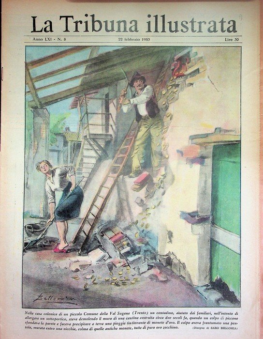 Nella casa colonica di un piccolo Comune della Val Sugana …