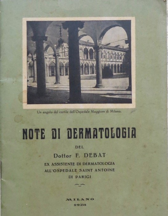 Note di dermatologia.