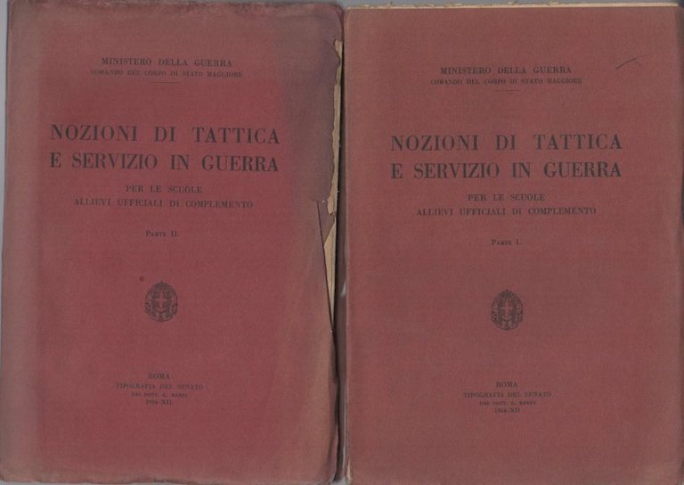 Nozioni di tattica e servizio in guerra: per le scuole …