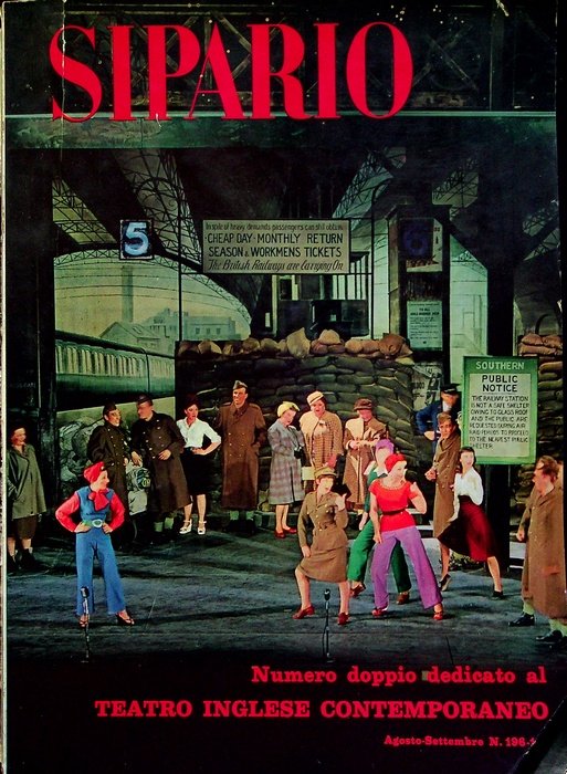 Numero doppio dedicato al teatro inglese contemporaneo.