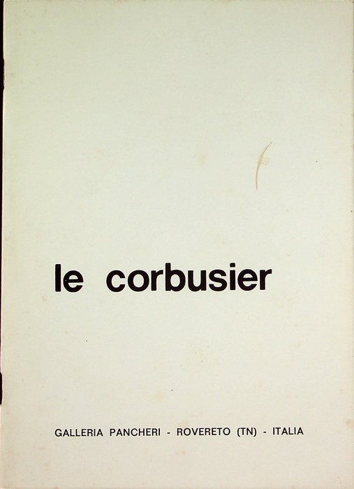 Opere grafiche di Le Corbusier: ottobre 1977.