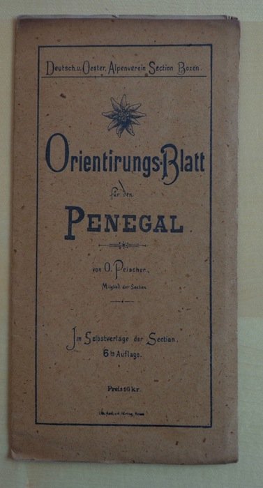 Orientrungs-Blatt fur den Penegal.