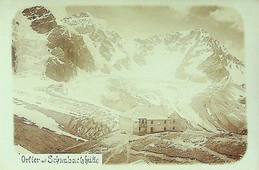 Ortler mit SchaubachhÃ¼tte.