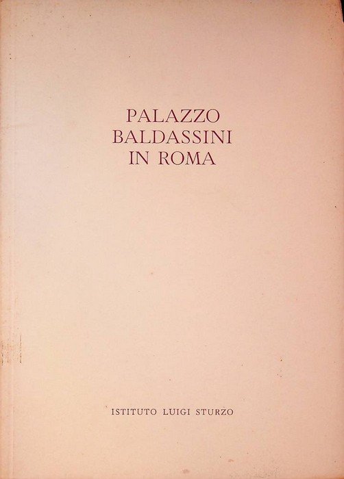 Palazzo Baldassini in Roma.
