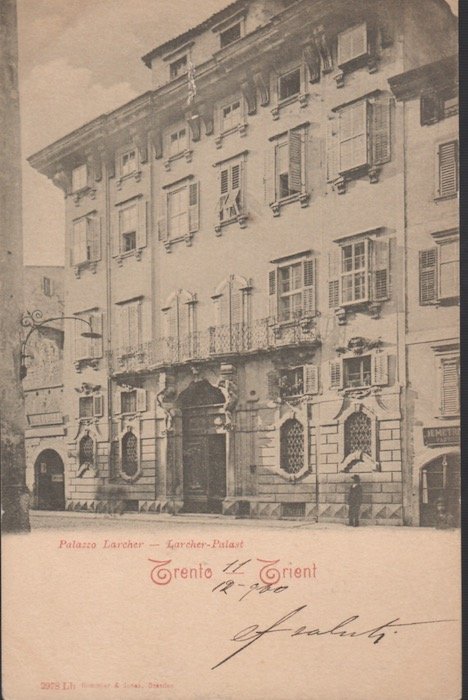 Palazzo Larcher - Larcher Palast, Trento-Trient.