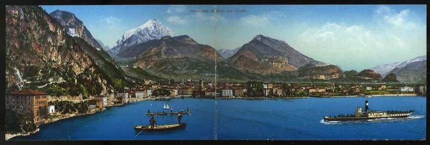 Panorama di Riva sul Garda.