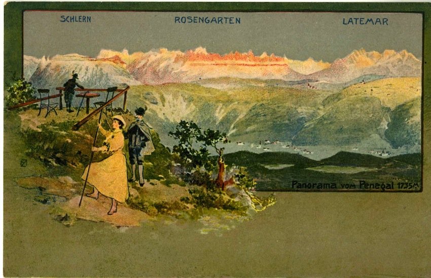 Panorama von Penegal. 1735 m.