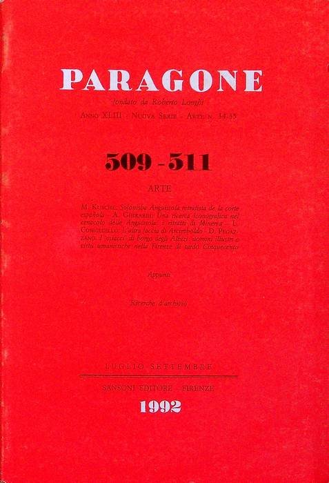 Paragone: rivista mensile di arte figurativa e letteratura: ARTE: A. …