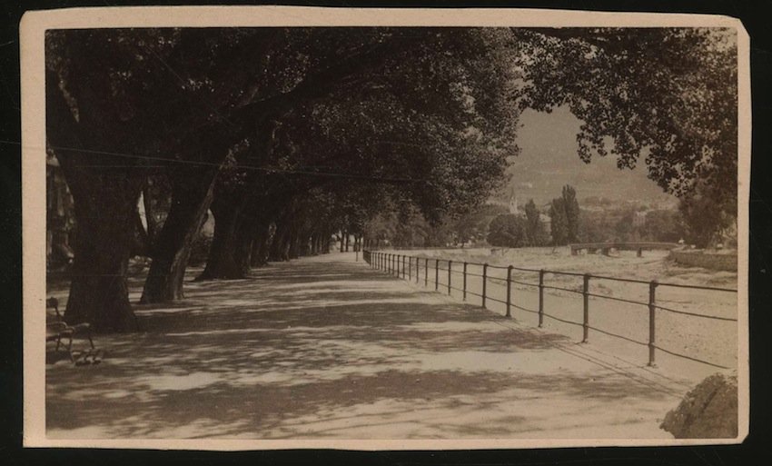 Passeggiata sul Passirio a Merano.