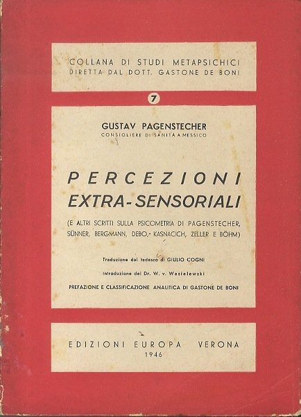 Percezioni extra - sensoriali.