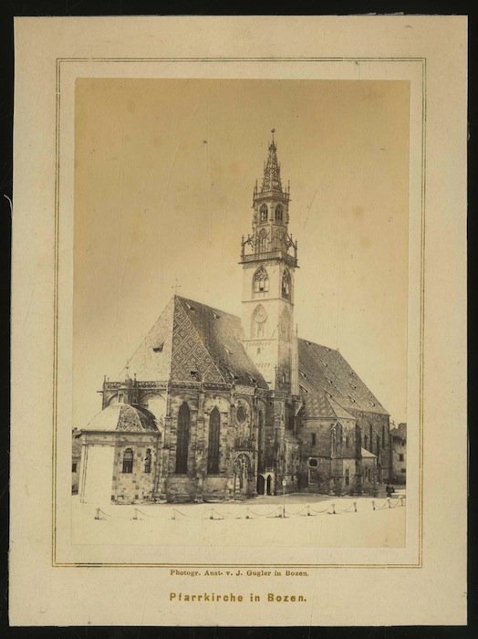 Pfarrkirche in Bozen. Duomo di Bolzano.