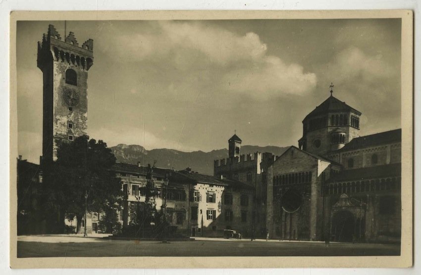 Piazza Duomo a Trento.