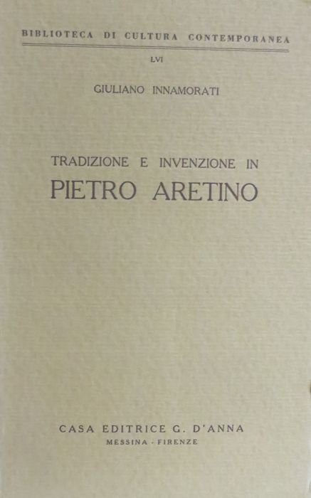 Pietro Aretino: studi e note critiche.