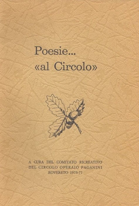 Poesie. al Circolo: 5a e 6a edizione.