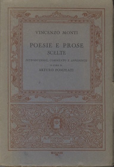 Poesie e prose scelte.