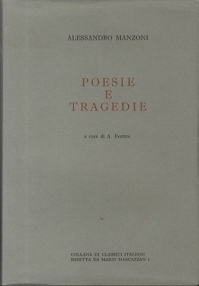 Poesie e tragedie.