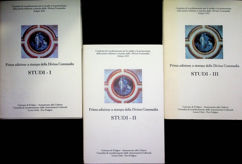 Prima edizione a stampa della Divina Commedia: studi.