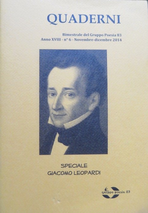 Quaderni: bimestrale del Gruppo Poesia 83: speciale Giacomo Leopardi.