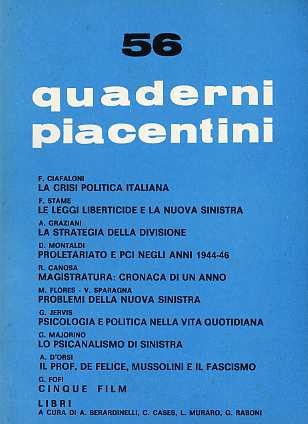 Quaderni piacentini.