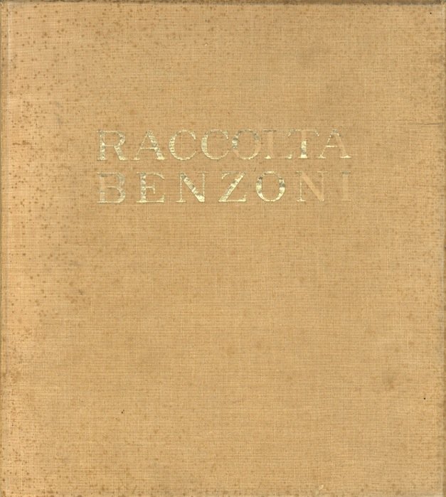 Raccolta Benzoni: esposizione e vendita all'asta: dicembre 1926. | Immagine Gallery 2