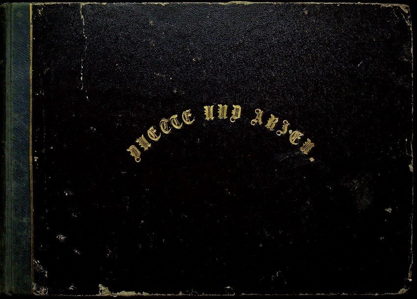 RACCOLTA DI MANOSCRITTI MUSICALI: Duette und Arien.