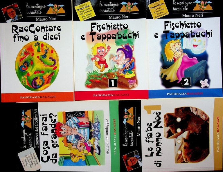 Raccontare fino a dieci + Fischietto e tappabuchi (2 volumi) + Cosa farai da grande? + Le fiabe di nonno NoÃ¨ 1.