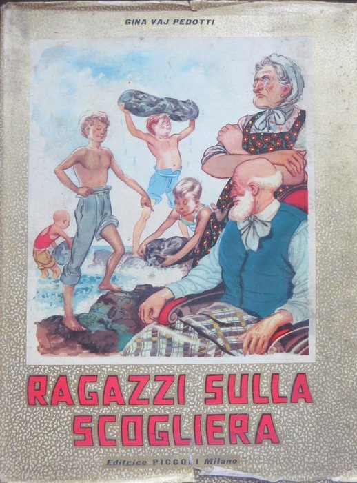 Ragazzi sulla scogliera.