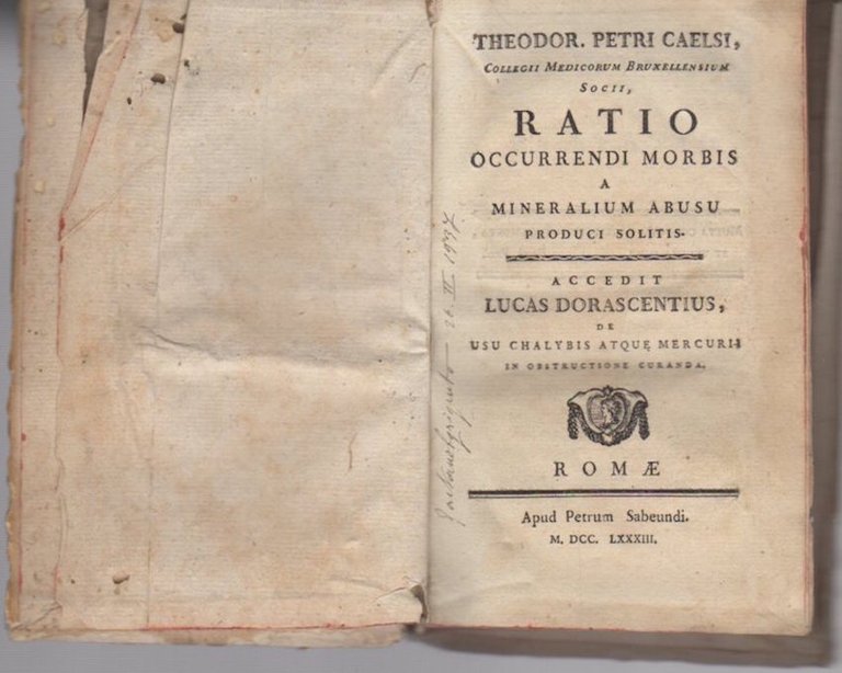 Ratio occurrendi morbis a mineralium abusu produci solitis.