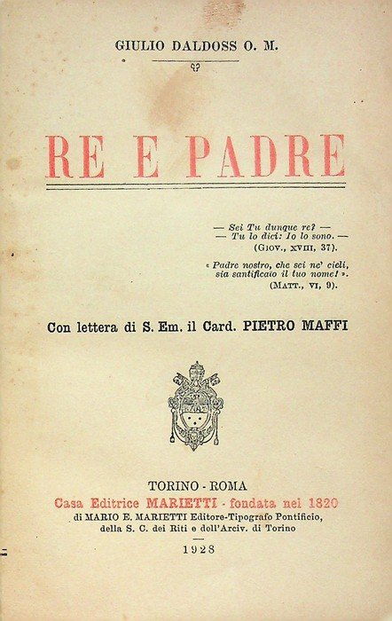 Re e padre. | Immagine principale