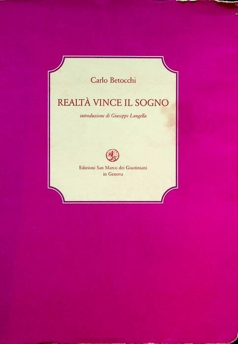 RealtÃ vince il sogno.