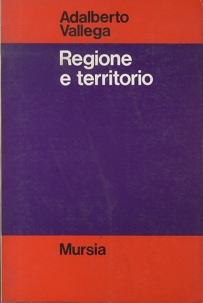 Regione e territorio.