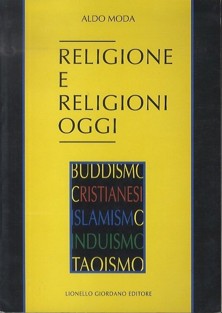 Religione e religioni oggi.