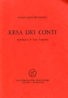 Resa dei conti.