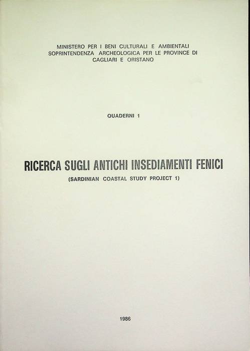 Ricerca sugli antichi insediamenti fenici: Sardinian coastal study project 1.