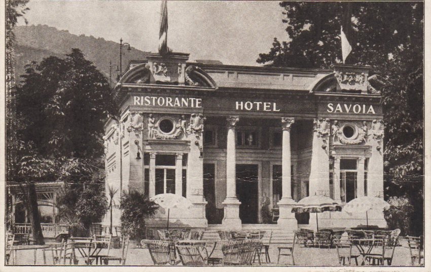 Ristorante Hotel Savoia e Albergo Diurno. Trento.