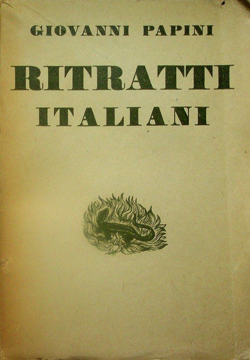 Ritratti italiani: (1904-1931).